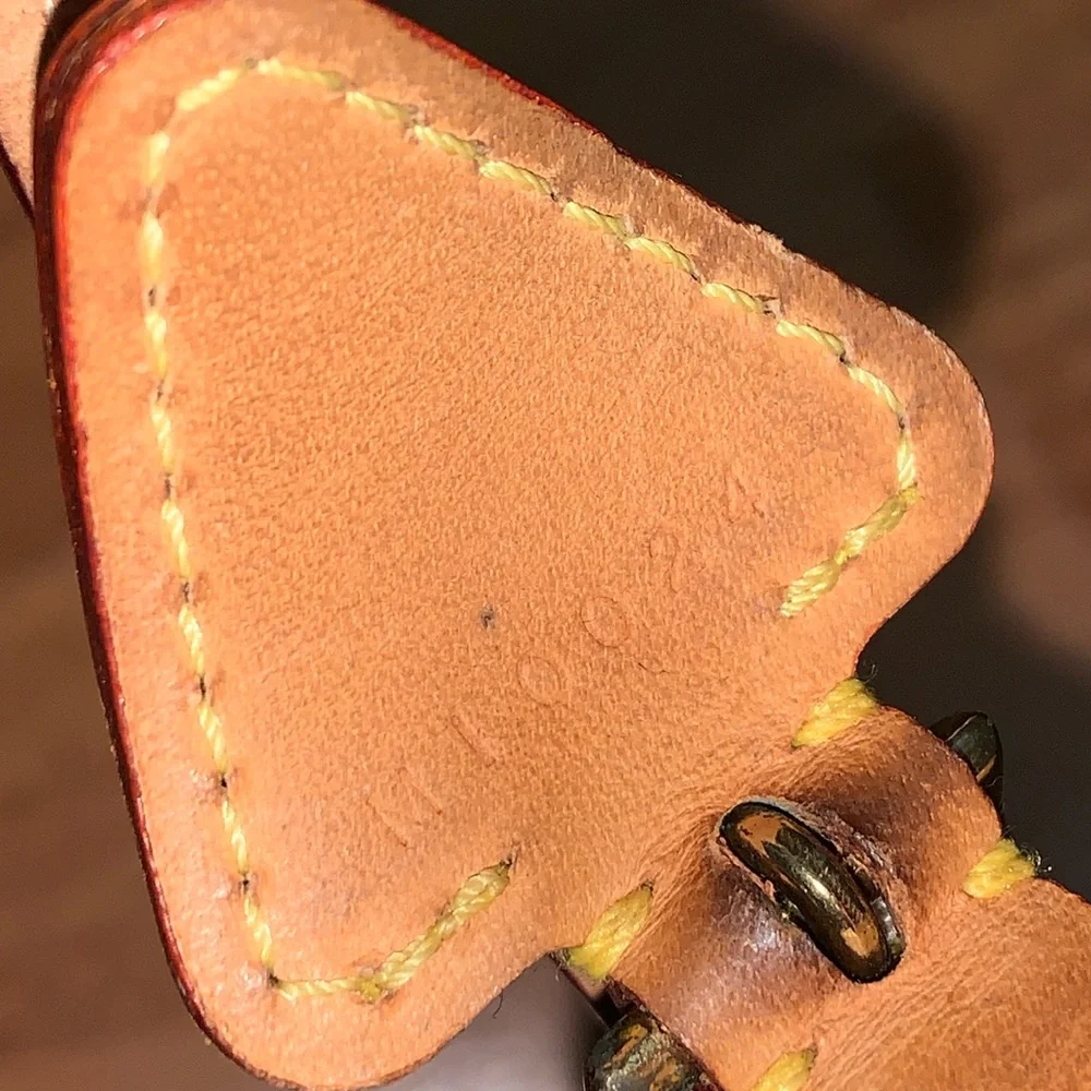 Authentic Louis Vuitton Leather Murakami Bracelet Cuff